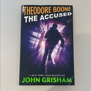 John Grisham "Theodore Boone: The Accused" Paperback - Purple Cover